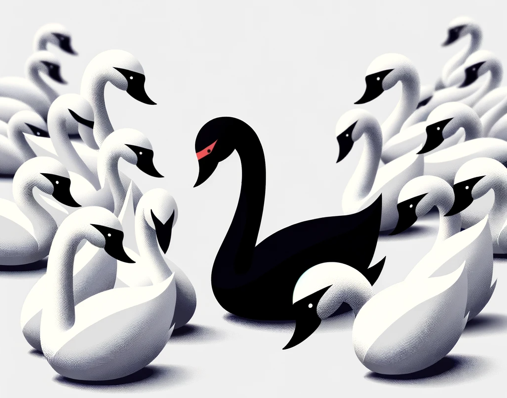Black Swan among White