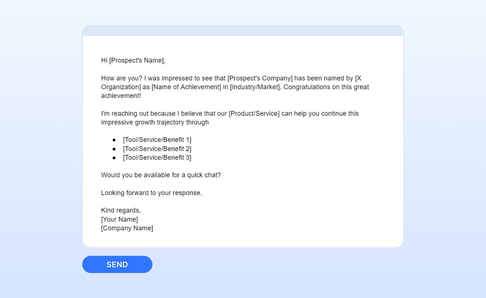 10 Best Cold Email Templates for B2B Sales CIENCE