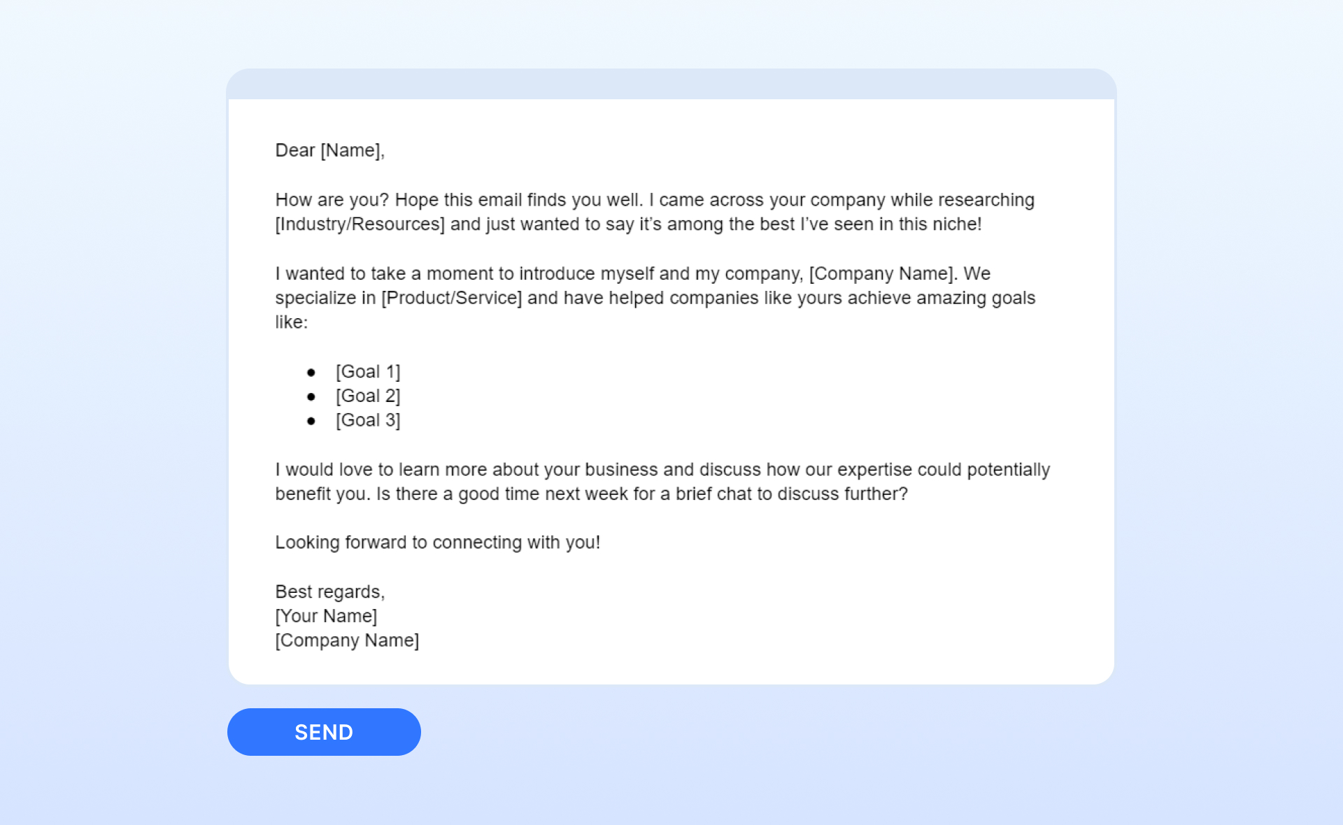 10 Best Cold Email Templates for B2B Sales CIENCE
